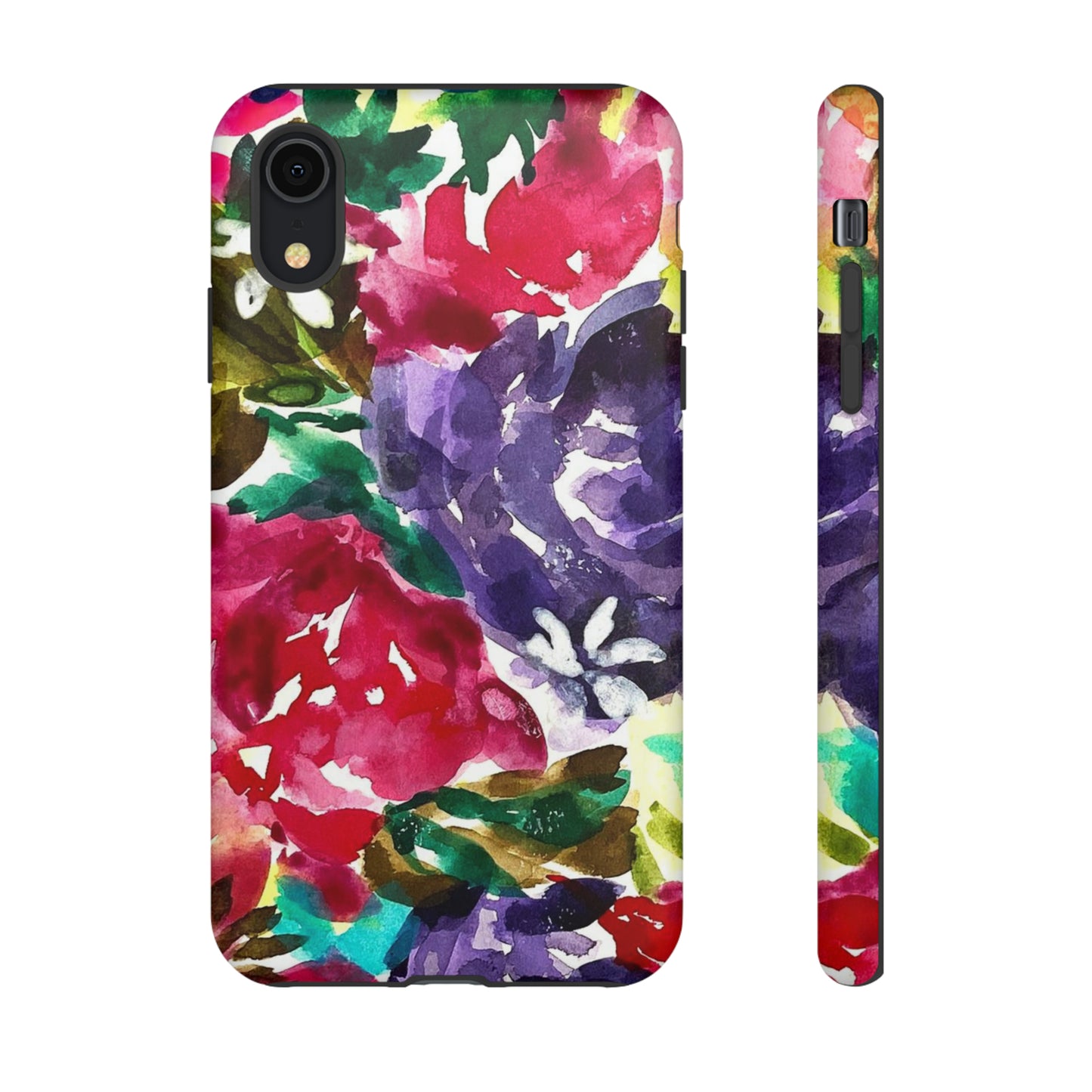 Floral Fusion Tough Phone Case