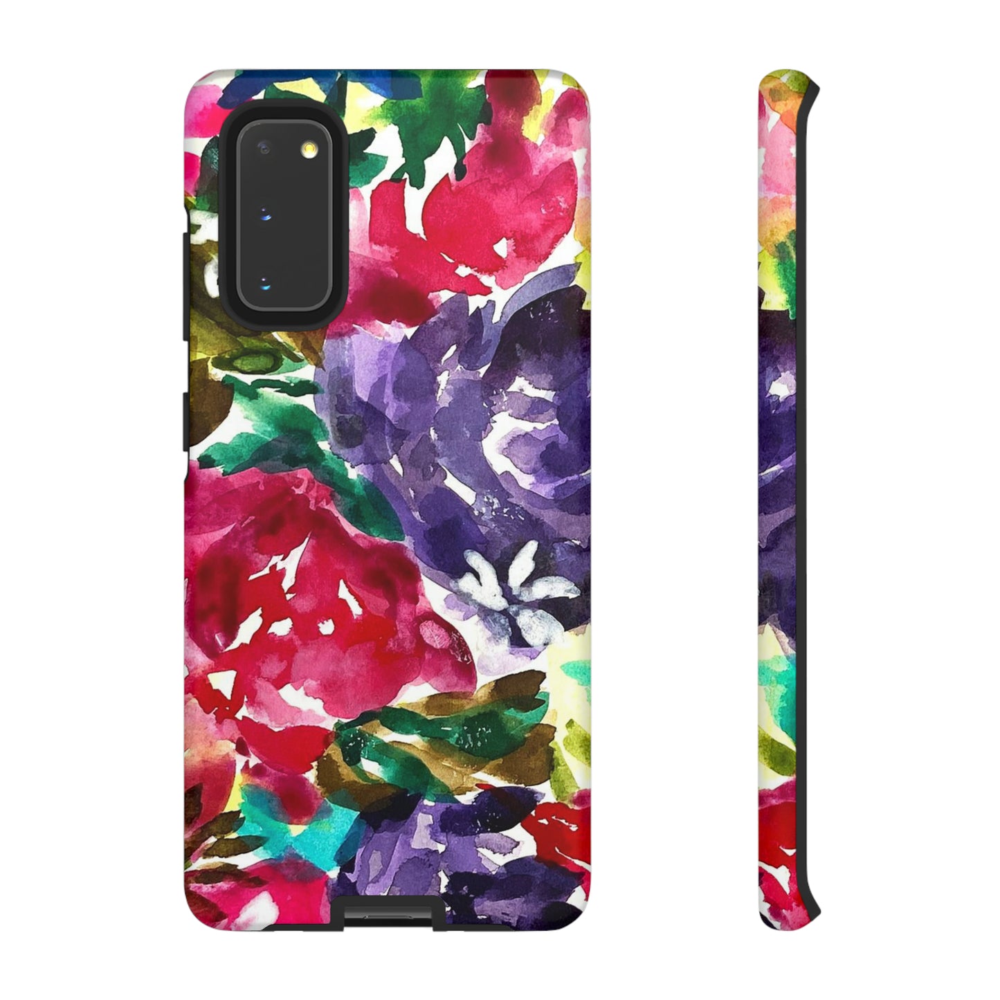 Floral Fusion Tough Phone Case