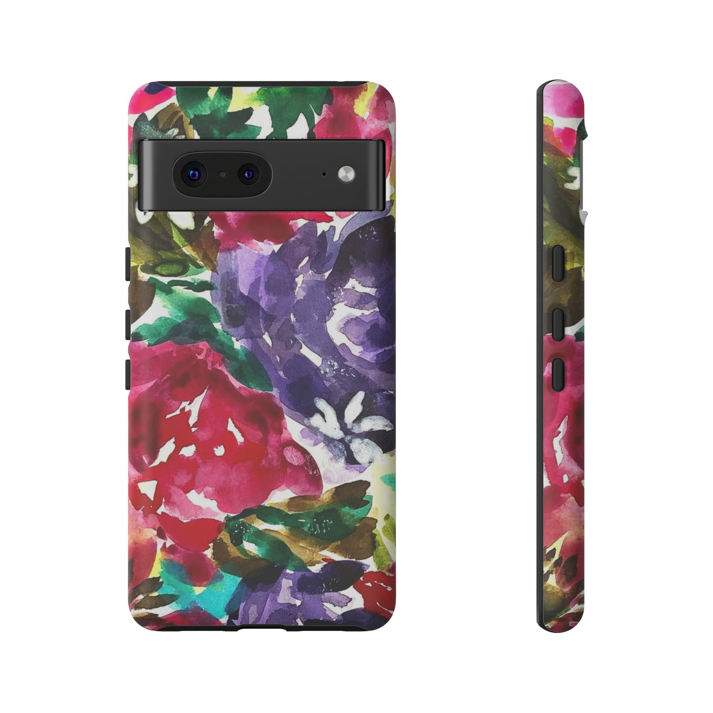 Floral Fusion Tough Phone Case