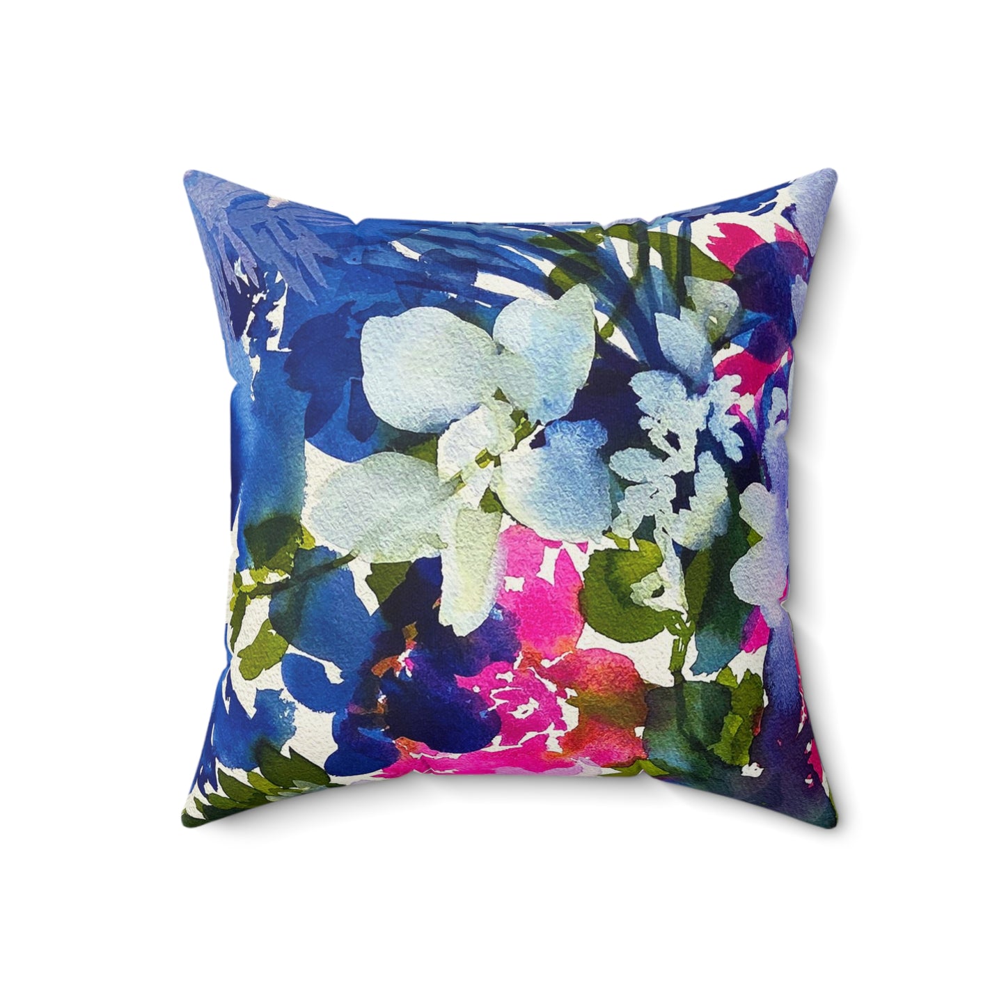 Blue Hawaii Throw Pillow