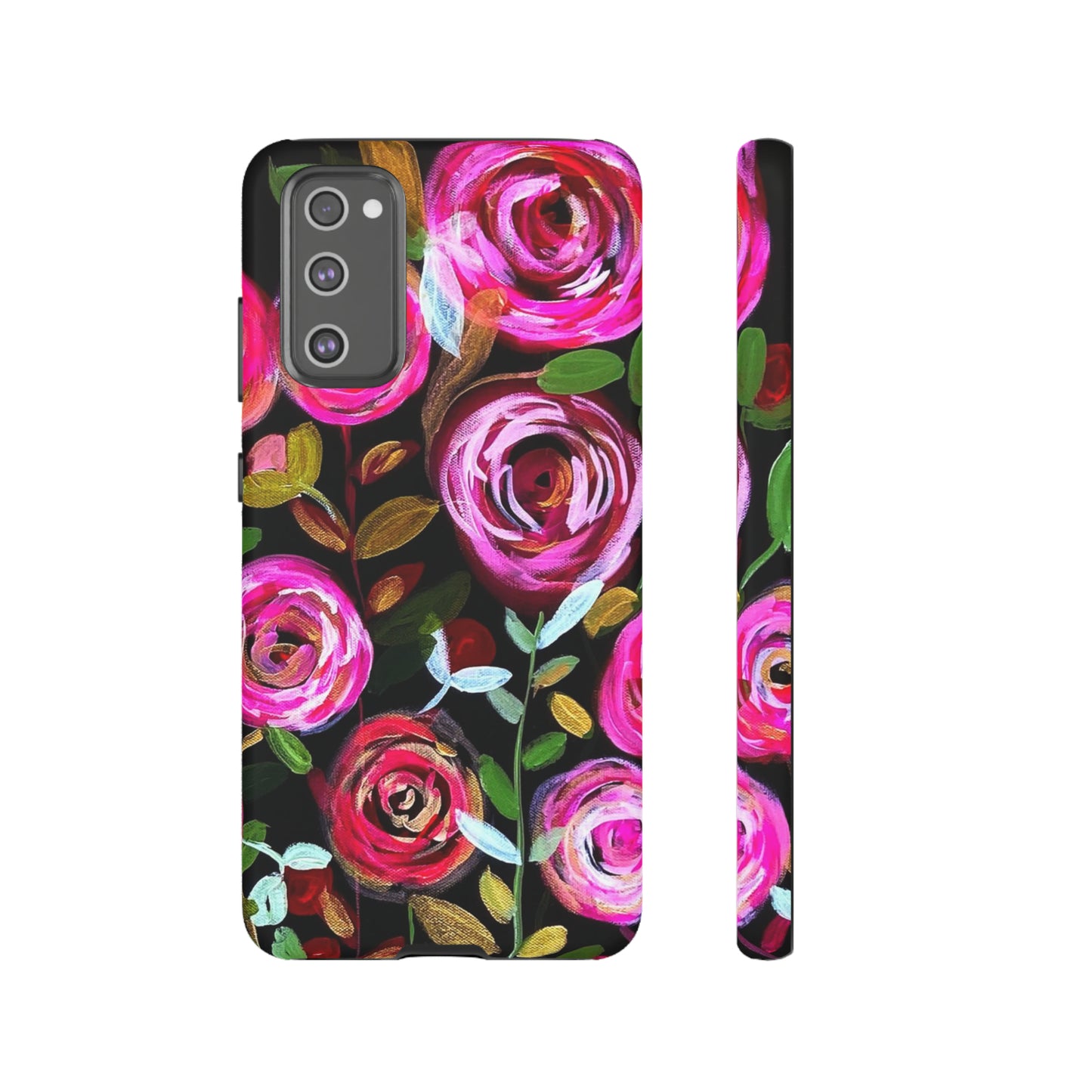 Midnight Blossoms Tough Phone Case