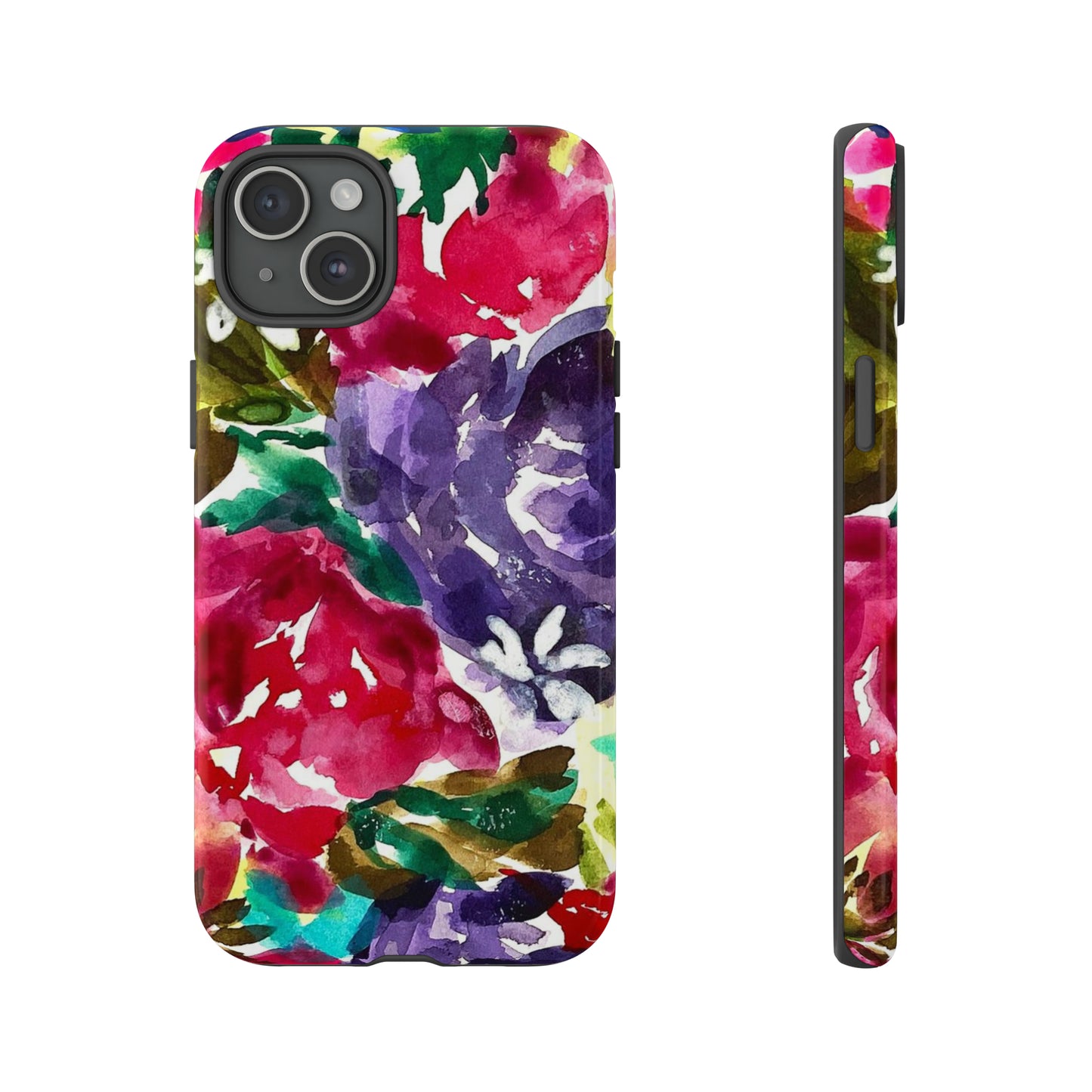 Floral Fusion Tough Phone Case