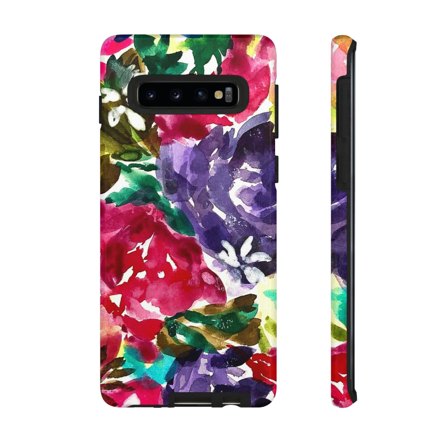 Floral Fusion Tough Phone Case