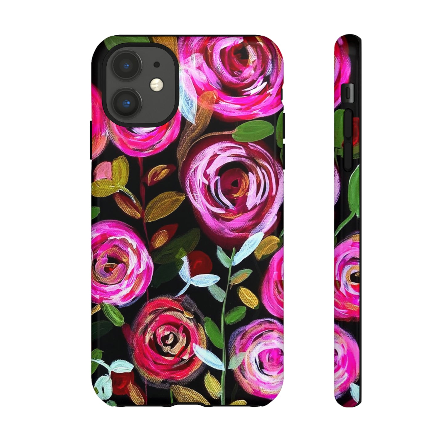 Midnight Blossoms Tough Phone Case