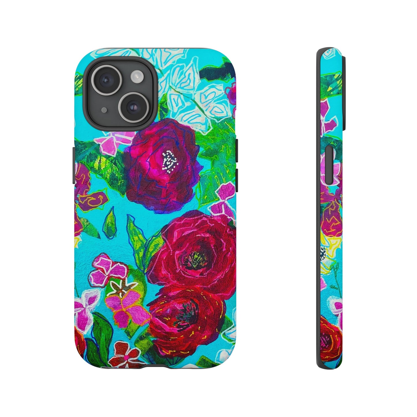 Bora Bora Flora Tough Phone Case