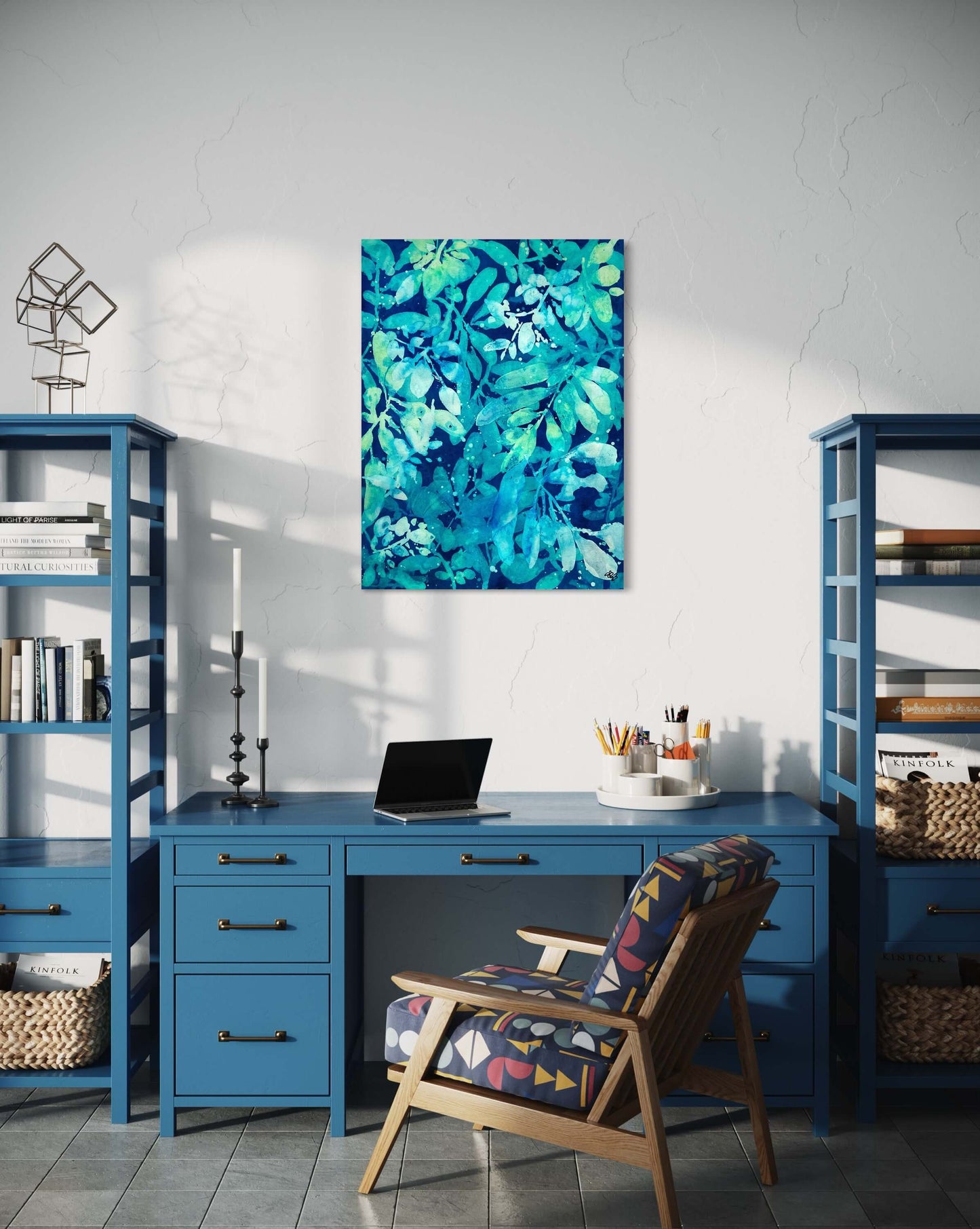 Atlantic Blue Giclée Canvas Print