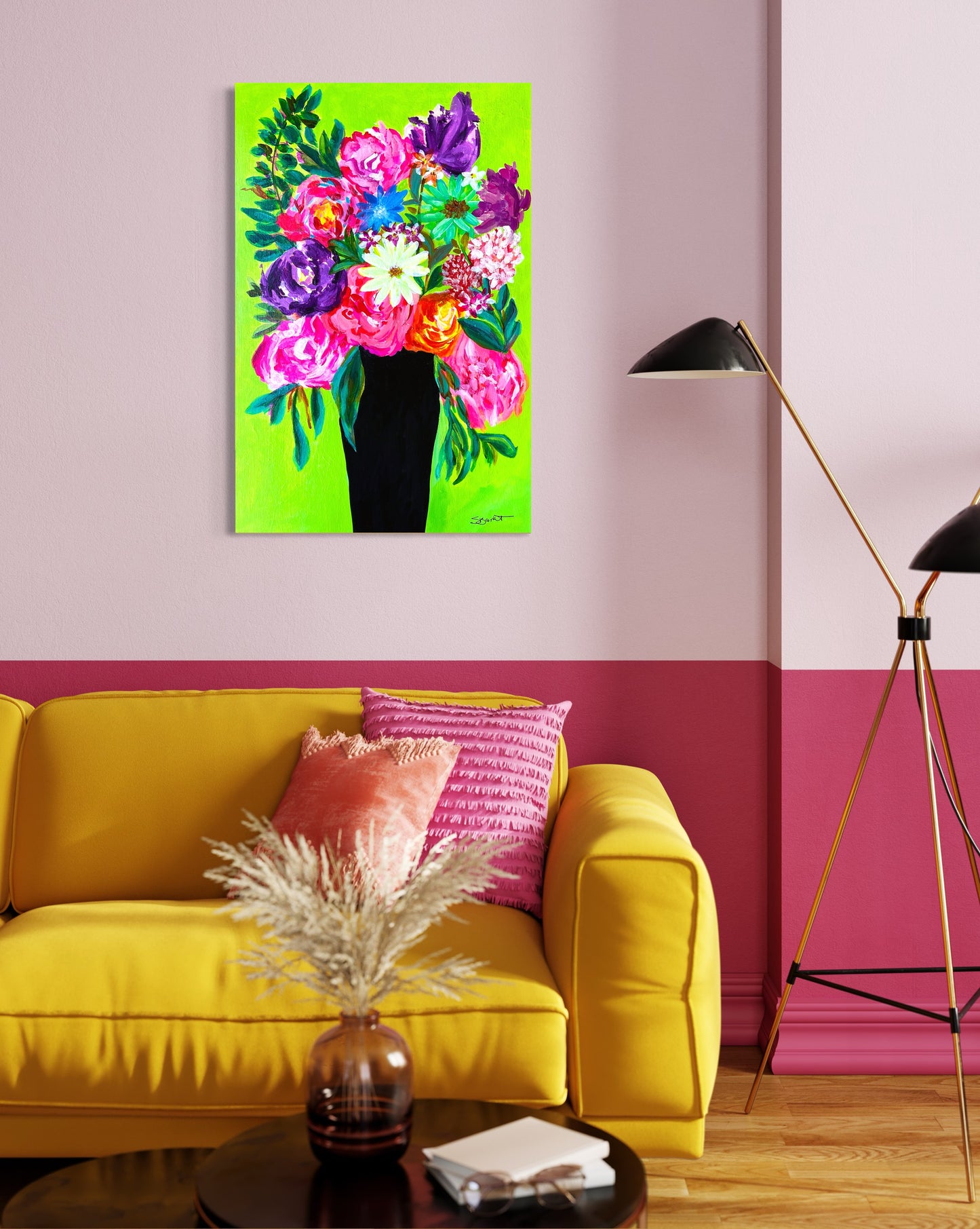 Limelight Giclée Canvas Print