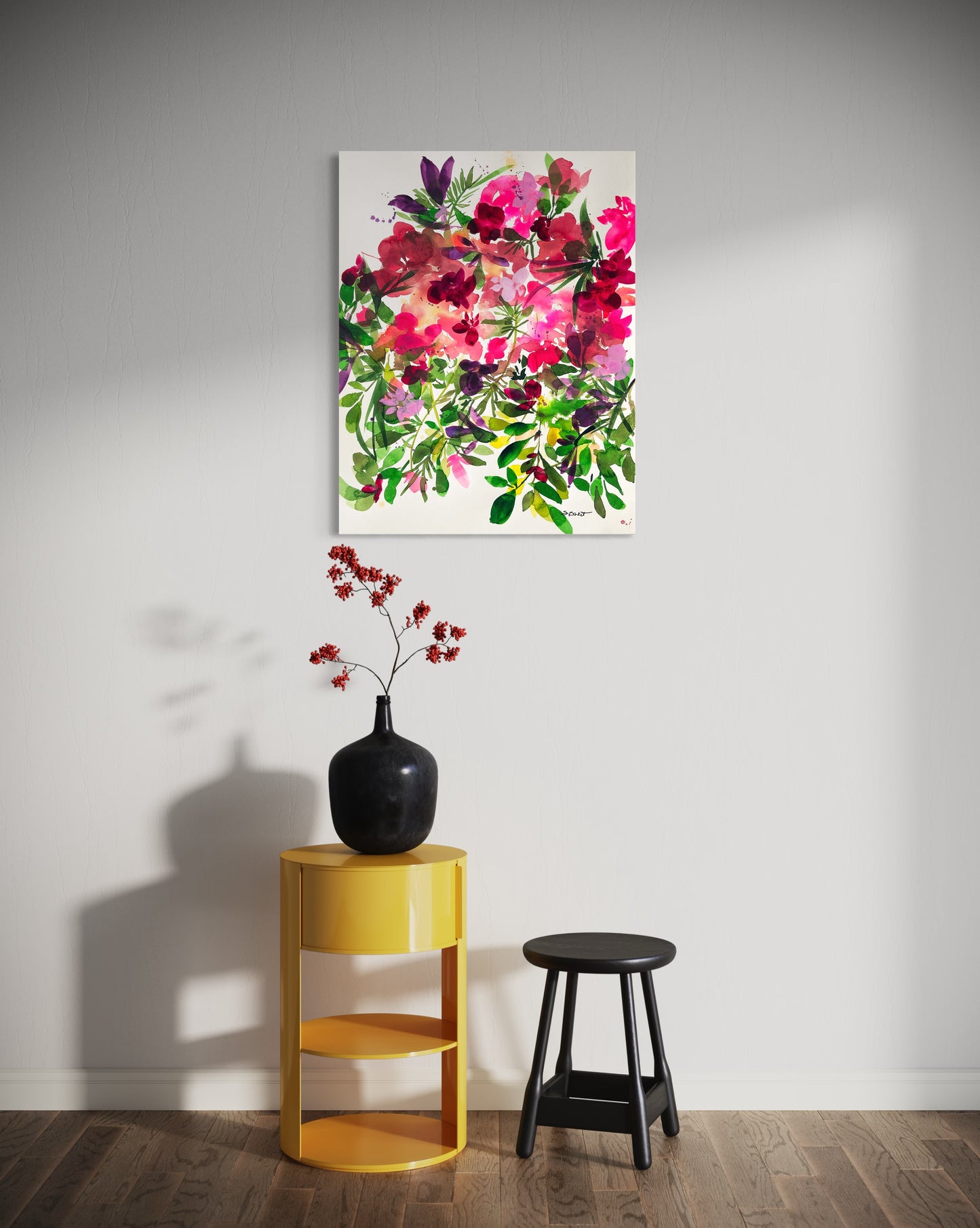 MayFlowers Giclée Canvas Print